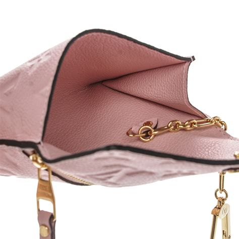 louis vuitton rose ballerine empreinte key pouch|Louis Vuitton key pouch.